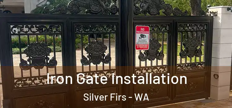 Iron Gate Installation Silver Firs - WA